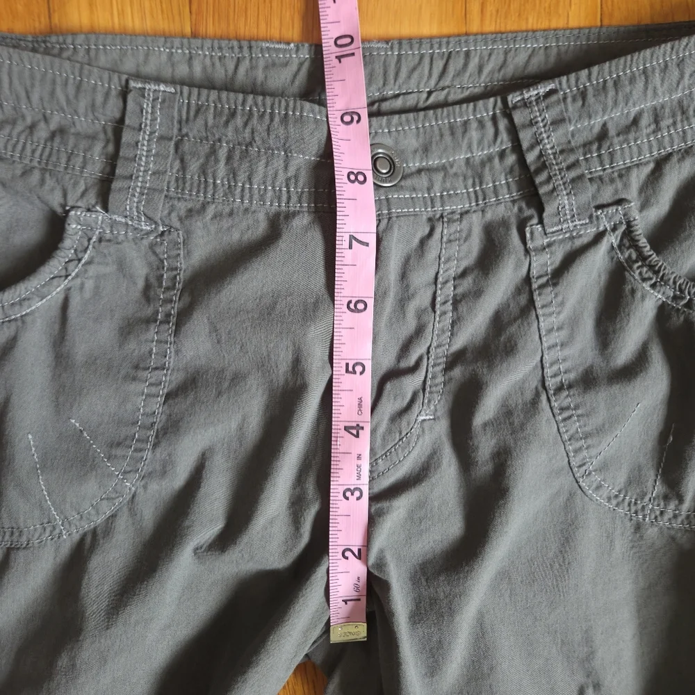 Kuhl Convertible Roll Up Pants Gray Size 8 - Picture 11 of 14